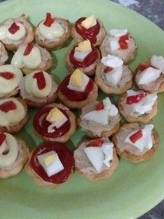 Una foto de Rellenos de atún para tartaletas saladas
