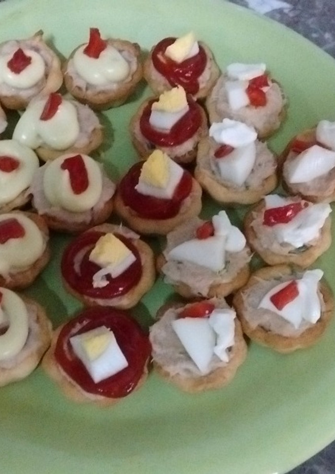 Una foto de Rellenos de atún para tartaletas saladas