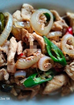 Foto resep Ayam Lada Hitam