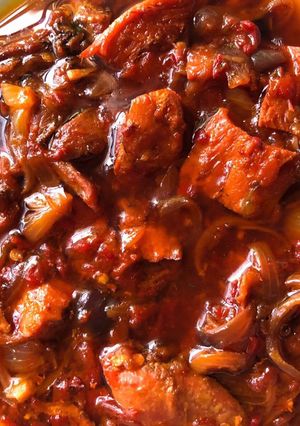 A picture of Biryani Sauce.