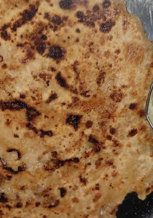A picture of Aloo ka parantha.