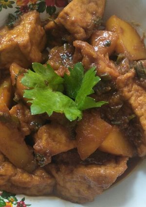 Foto resep Semur Tahu Kentang Ekonomis Praktis