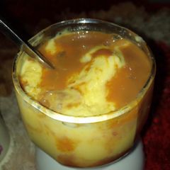 A picture of Amazing mango lassi wit fudge cream turbulence (created recipe).