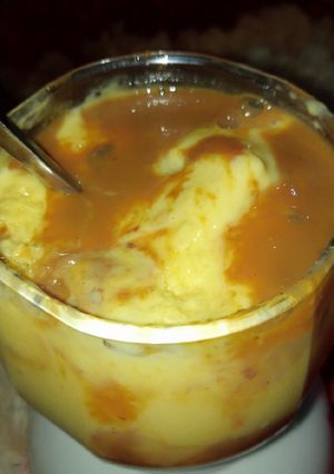A picture of Amazing mango lassi wit fudge cream turbulence (created recipe).