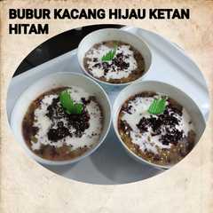 A picture of Bubur kacang hijau ketan hitam.