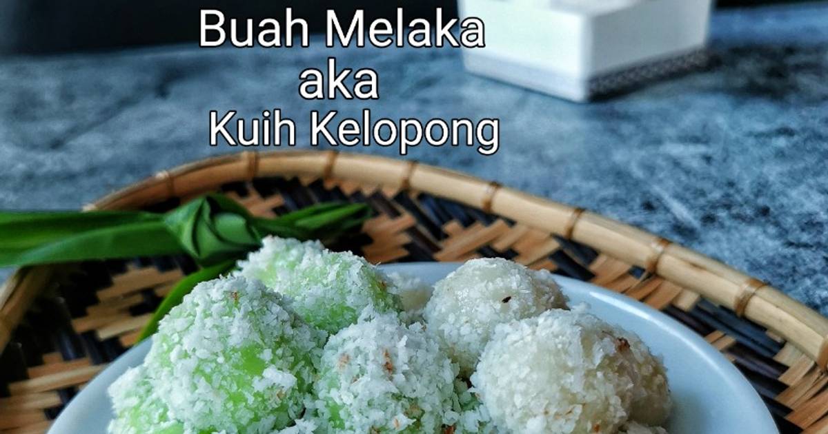 Resipi Buah Melaka Aka Kuih Kelopong Oleh Nor Ariffin Cookpad