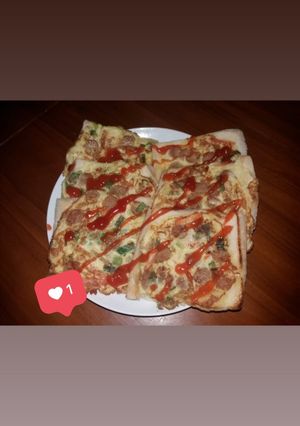 Foto resep Pizza mini roti tawar😋