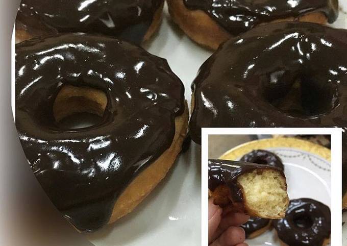 Donat Glaze Coklat