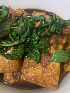 甜蜜醬燒雞蛋豆腐 的食譜成品照片