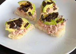 Sushis triangles croustillants air fryer