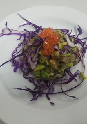 Una foto de Sardinas saladas en ensalada