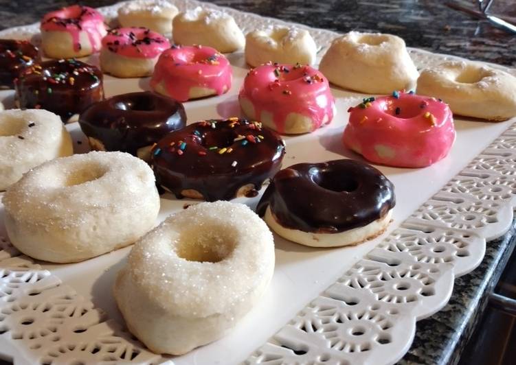 Mini donas al horno