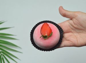 Foto resep ICHIGO DAIFUKU MOCHI | MOCHI ISI STRAWBERRY