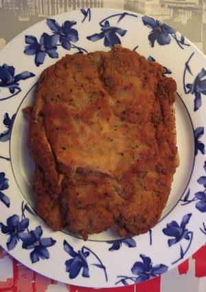 Una foto de Cachopo de ternera con queso cabrales