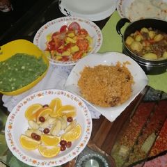 A picture of Pilau beef.