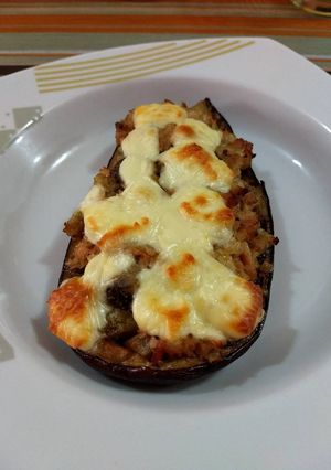 Una foto de Berenjenas de atún 🍆