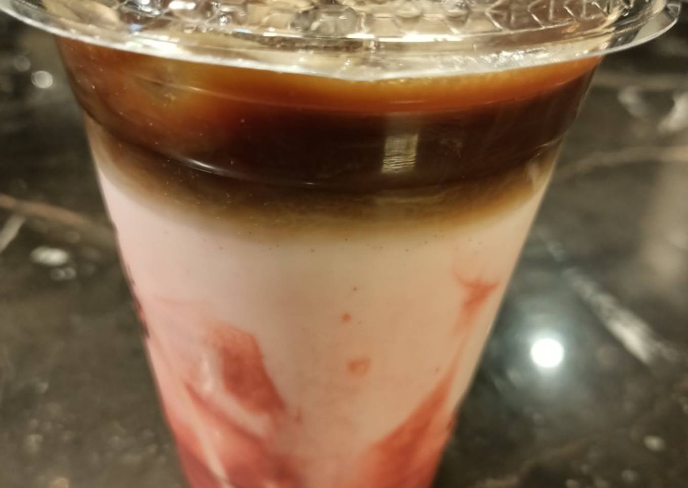 Red velvet with coffee