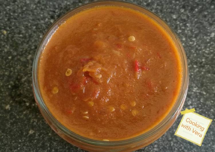 Sambel Terasi (Blender)