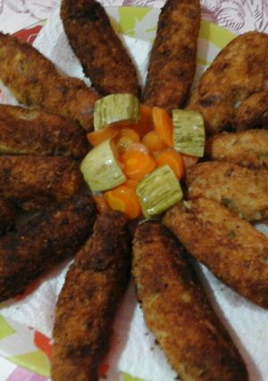 صورة لوصفة كروكات الشيفلور المقرمشه
