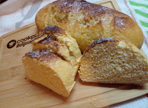 Una foto de Pan de maíz