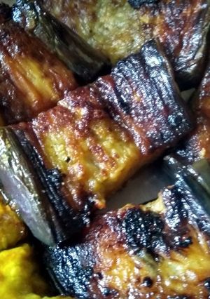 फ्राइड बैंगन (Fried Baingan recipe in Hindi) रेसिपी मुख्य फोटो