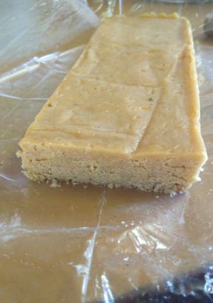 Una foto de Mantecol delicioso y súper fácil