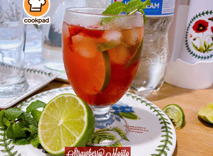 Gambar 👩‍🍳Strawberry Mojito🍓