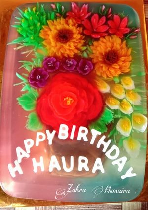 Foto resep Jelly Art Ultah