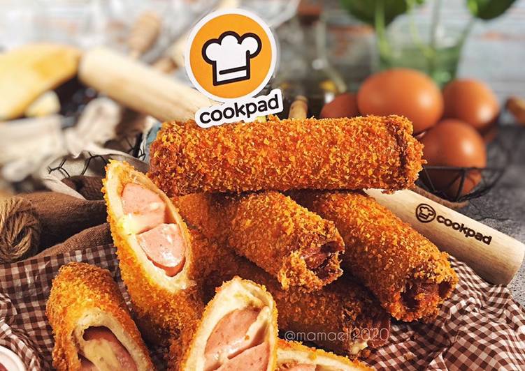 Steps to Make Speedy Breaded Sausage Roll