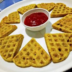 A picture of Mix daal waffles.