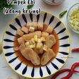 Pempek ebi (udang kering)