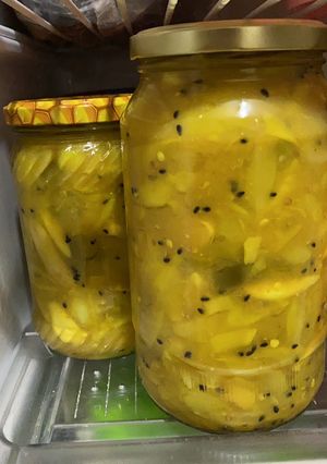 عکسی از دستور ترشی انبه بندرعباسی