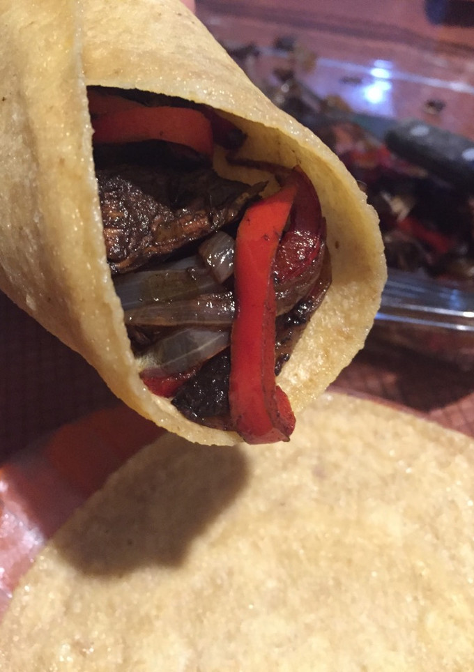 Una foto de Tacos / fajitas fáciles de hacer con masa sin harina. Riquisimas