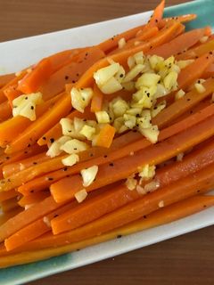 Foto resep Tumis wortel bawang putih butter ala Tasha