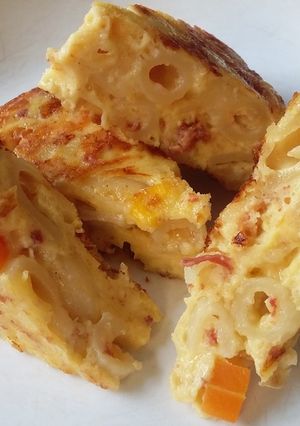 Foto resep Omlete makaroni