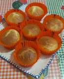 Cupcakes de naranja y frutos deshidratados sin gluten