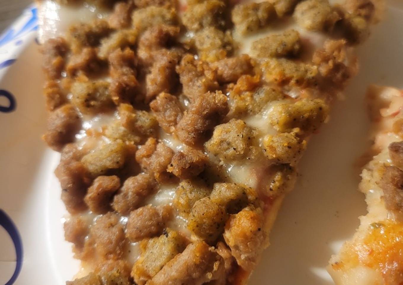 Ricotta pizza