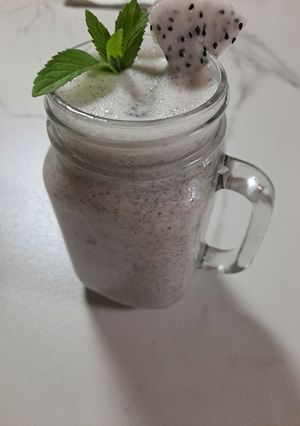 Hình của món Sinh tố thanh long trắng.
