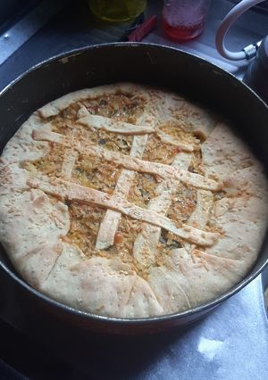 Una foto de Tarta de verduras