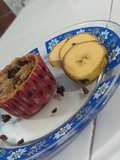 Muffins de plátano y nuez