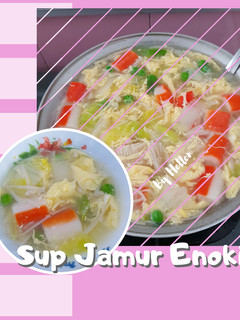 Foto resep Sup Jamur Enoki