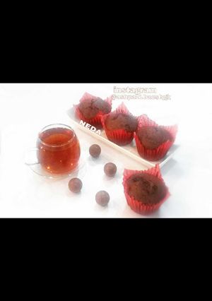عکسی از دستور مافین دبل چاکلت