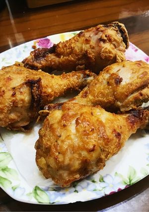 氣炸鍋 酥嫩炸雞腿 的食譜成品照片