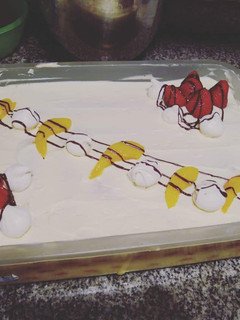 Una foto de Postre con Vainillas