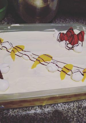 Una foto de Postre con Vainillas