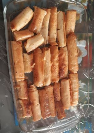 عکسی از دستور باقلوا با خمیر یوفکا