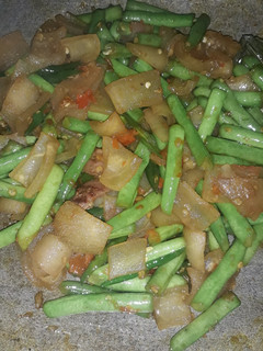 Foto resep Oseng Kikil Buncis Pedas