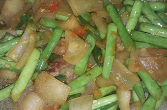 Resep Oseng Kikil Buncis Pedas Gampang