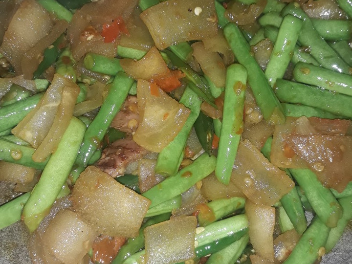 Resep Oseng Kikil Buncis Pedas Gampang