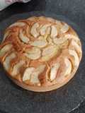 Bolo de iogurte e maçã